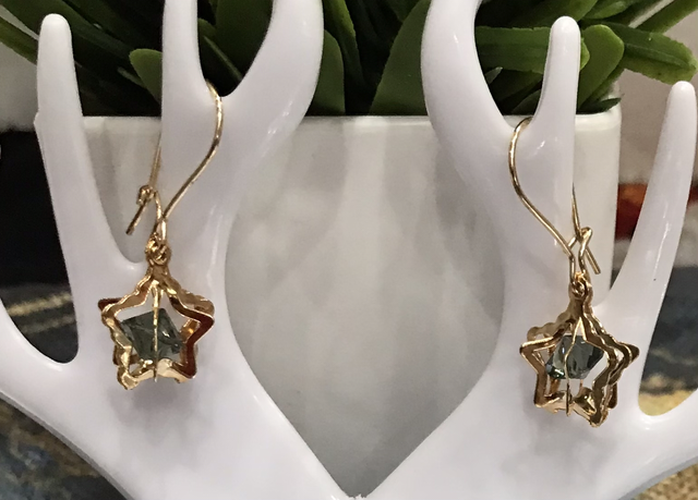 Gold Coloured Dangling - GCD09