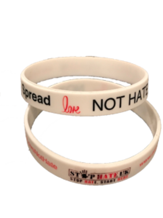 Spread Love Not Hate Wristband