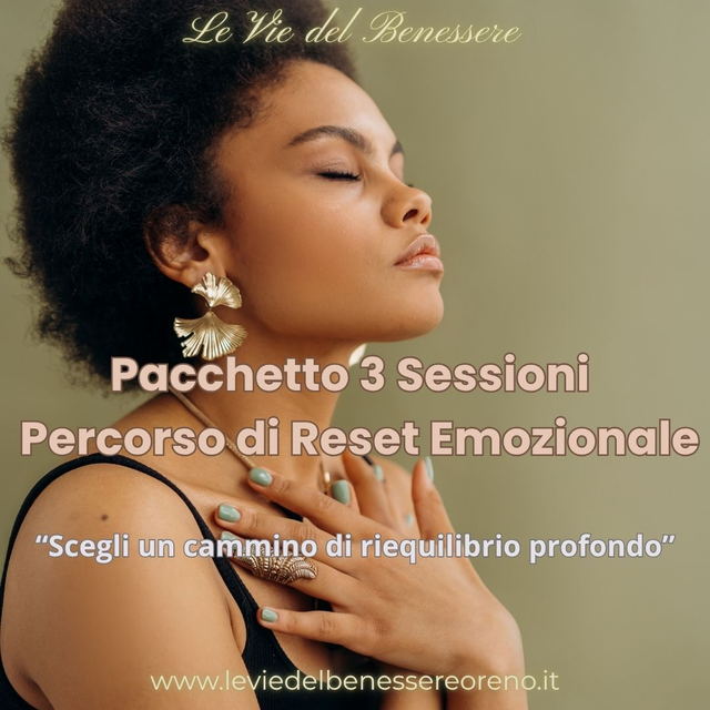 Pacchetto 3 Sessioni – Reset Emozionale Online