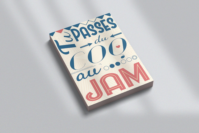 TU PASSES DU COQ AU JAM - Format A6 - Rouge