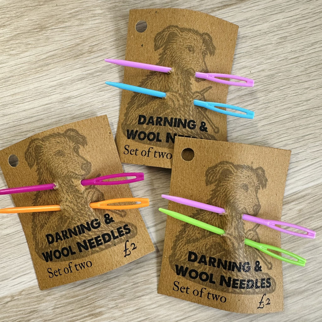 Darning &amp; Wool needles (set of 2)