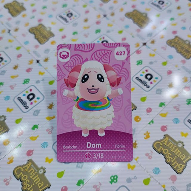 Tarjeta Amiibo Dom / Animal Crossing 427