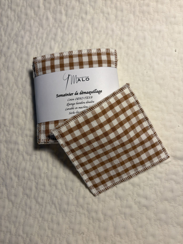 Lot de 7 lingettes doudou