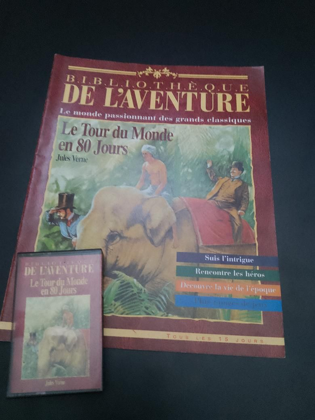 Le tour du Monde en 80 jours (fascicule + cassette audio)