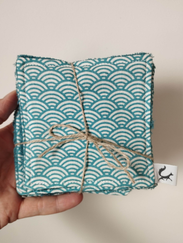 Lingettes lavables - lot