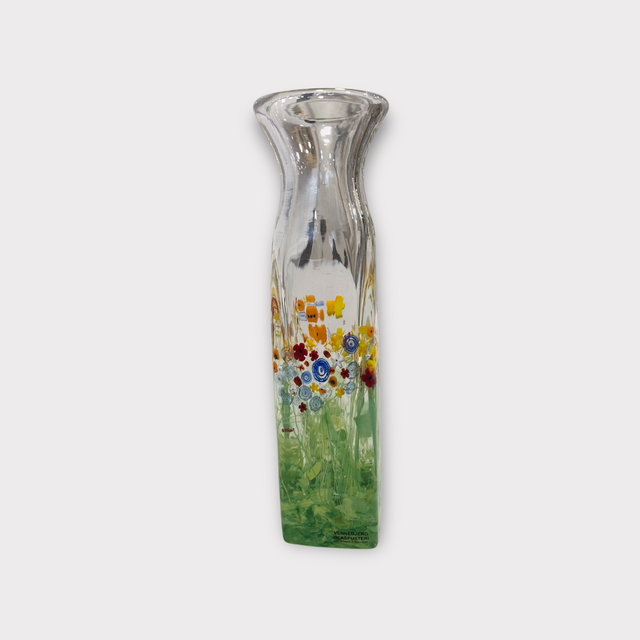 Markblomst vase #1 multi, Vennebjerg Glaspusteri