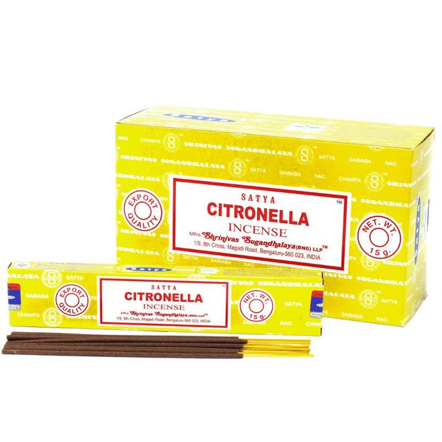 Satya Citronella Incense Sticks 15g