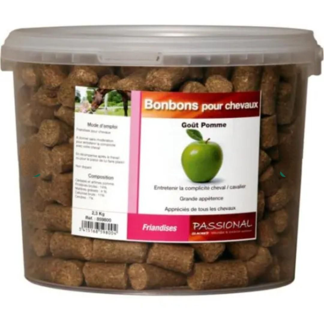 Horse treat apple nuggets