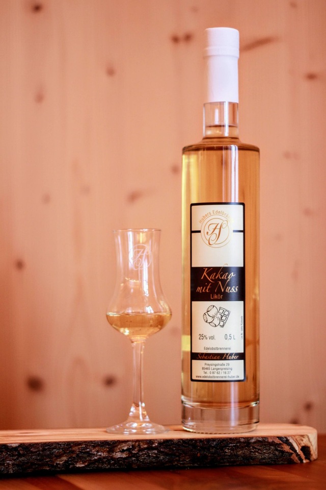 Kakao mit Nuss Likör 25% vol.