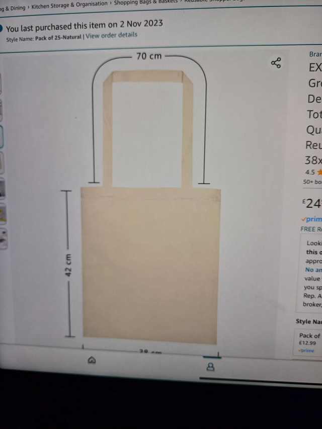 Z: A Tote Bag 100% cotton 