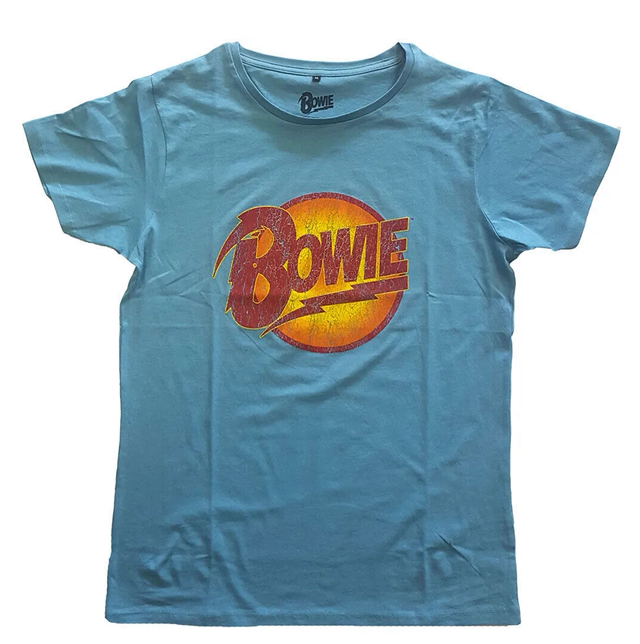 David Bowie Diamond Dogs Vintage Logo T-Shirt - X Large