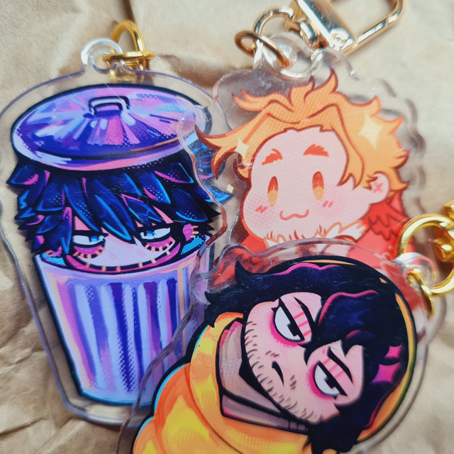 Boku No Hero Academia Charms