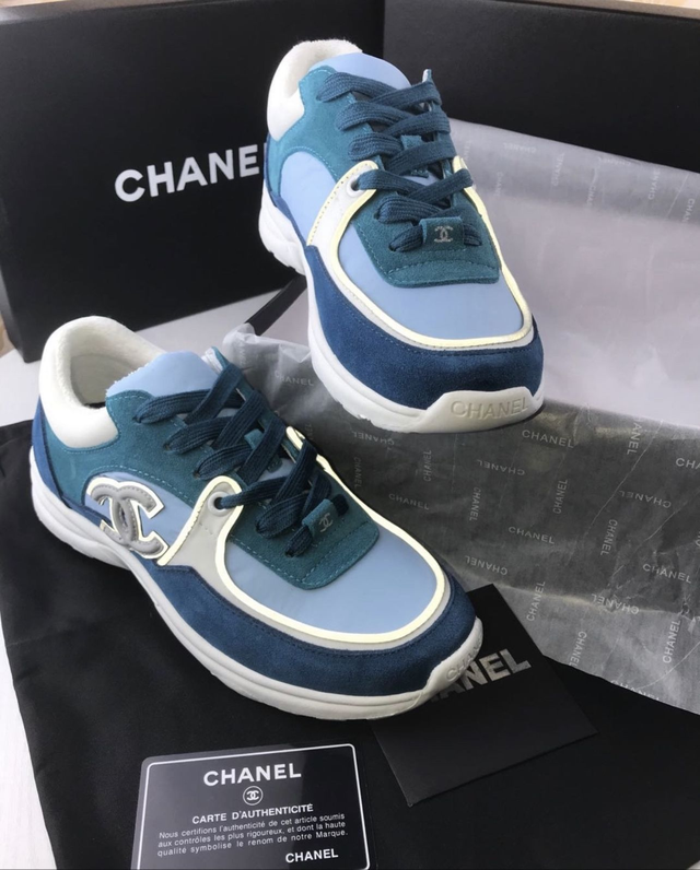 Chanel CC Logo trainers