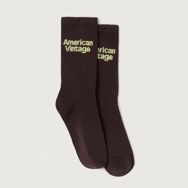 American Vintage Unisex Clypsun Socks Ebony