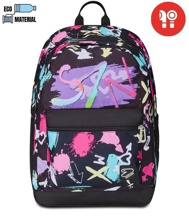 ZAINO Seven® PRO XXL DETACH REVERSIBILE CON EARPHONES WIRELESS - THE DOUBLE  