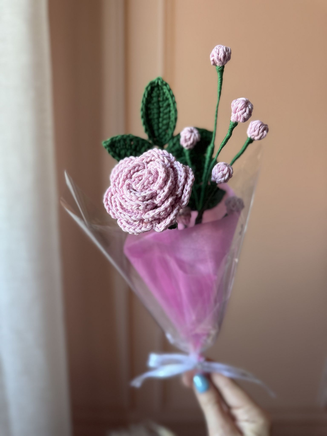 Bouquet de rose et bourgeons