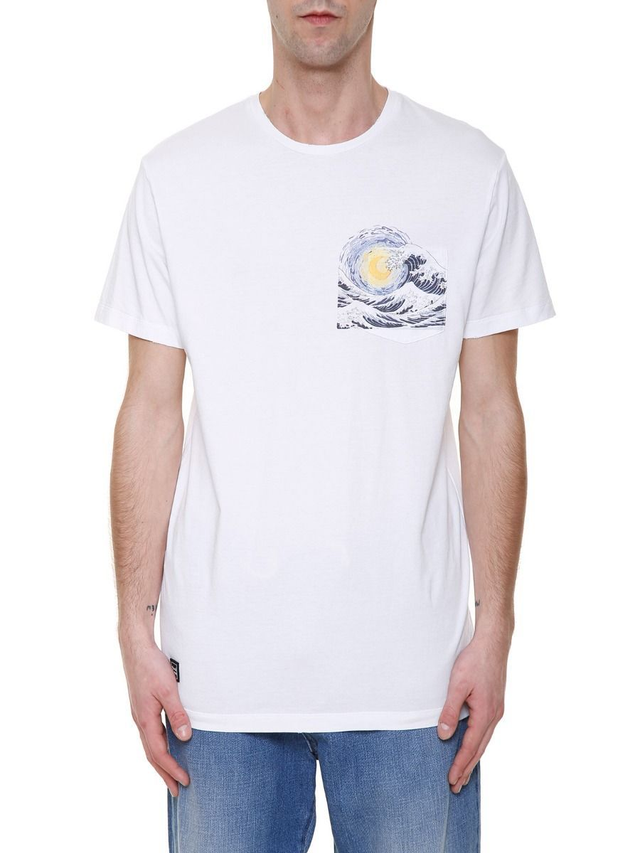 BC125752 - BL-11 T shirt mezza manica con taschino e stampa