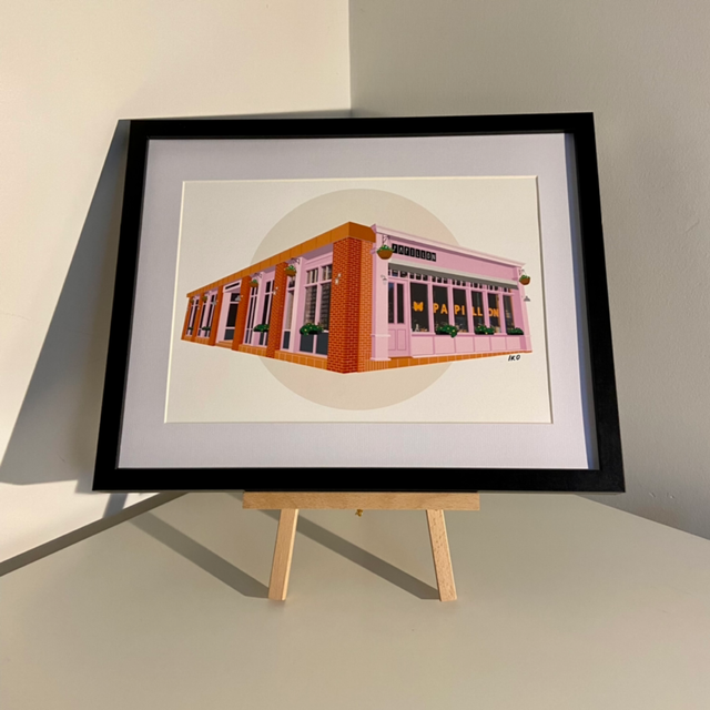 Papillon Glicée Print