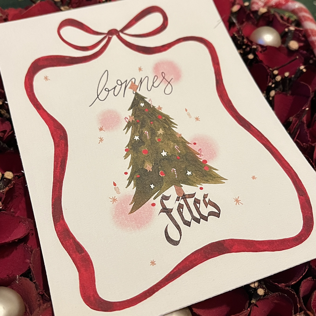 Cartes 13X18 : Bonnes fêtes 