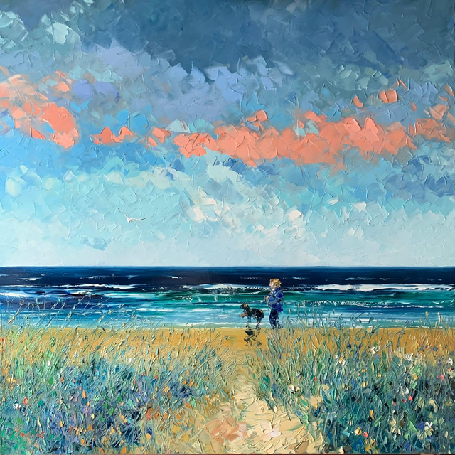 Fidèles, toujours 80x80 cm