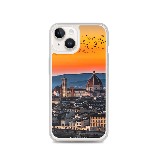 Cover iPhone in silicone Firenze sunset