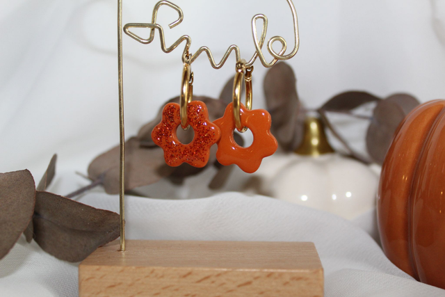 Les interchangeables Duo Créoles+Fleurs