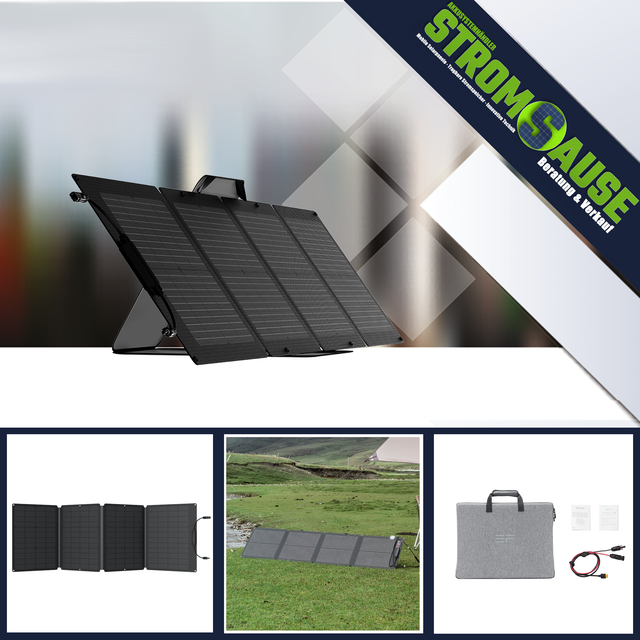 Ecoflow Tragbares 110 Watt - Solarpanel