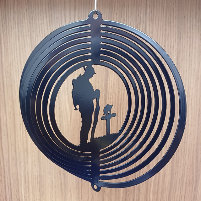 Tommy Soldier Wind Spinner