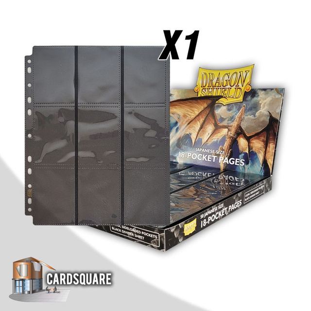 Dragon Shield - Singola Pagina a 9 tasche - Japanese Size