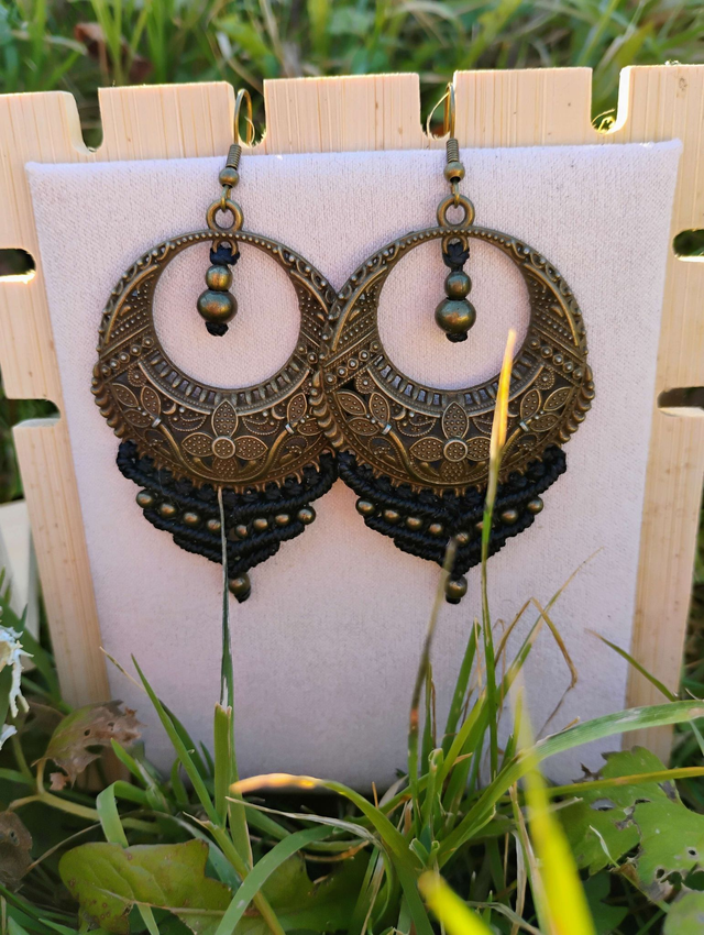 Boucle d'oreille bohème