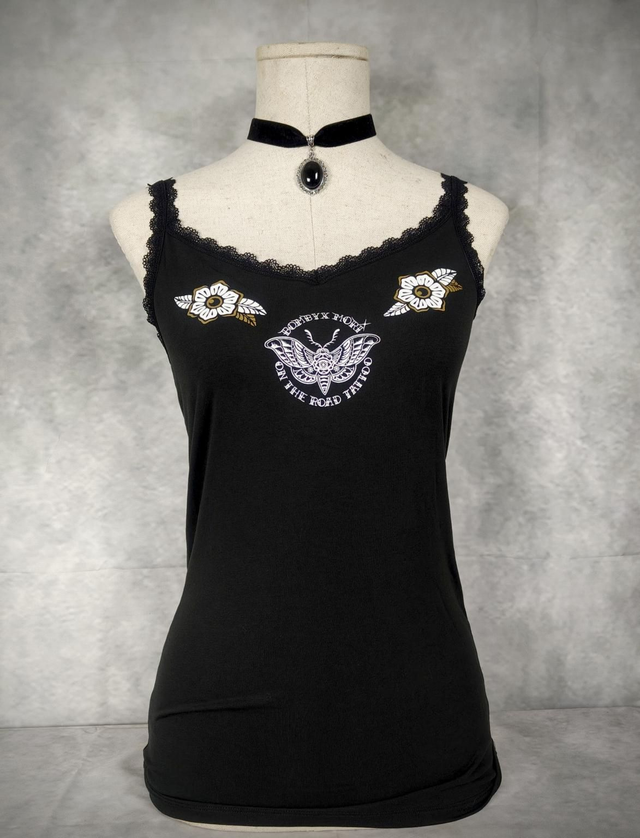 T-Shirt Dentelle &quot;Anchor &amp; Flowers&quot;