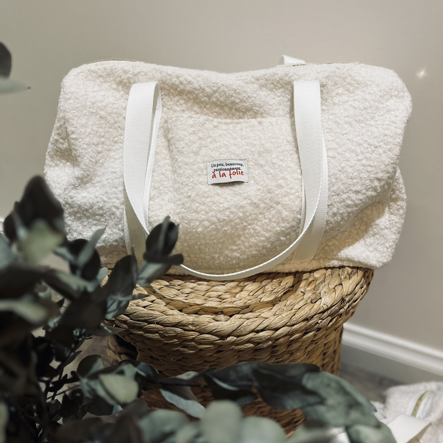 Sac Week-end &quot;Un peu, beaucoup, passionnément, à la folie&quot;