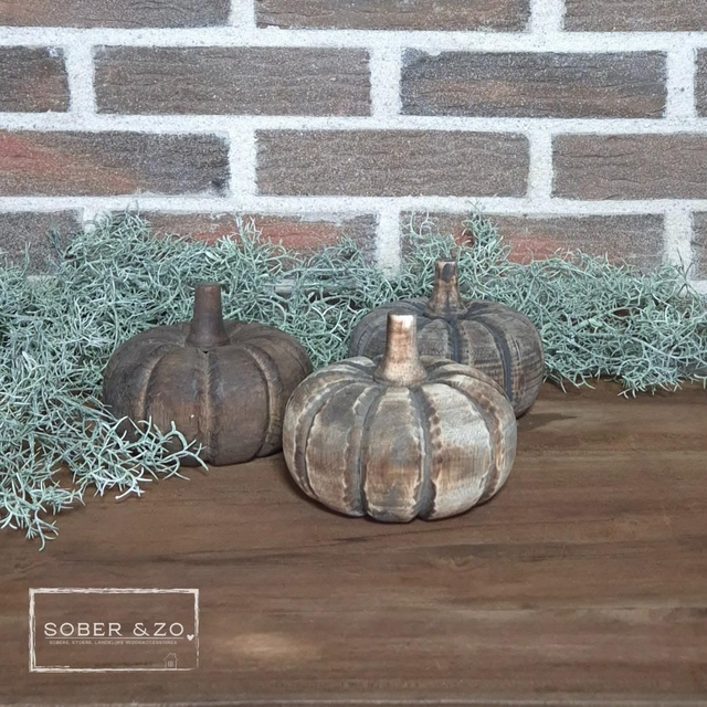 Pompoen hout 3