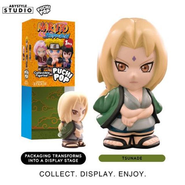 Naruto Uzumaki Wave - NARUTO SHIPPUDEN - Figurine Puchipop 12cm