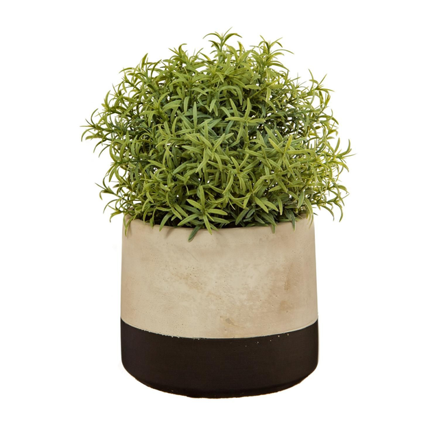 Black Cement Dip Pot