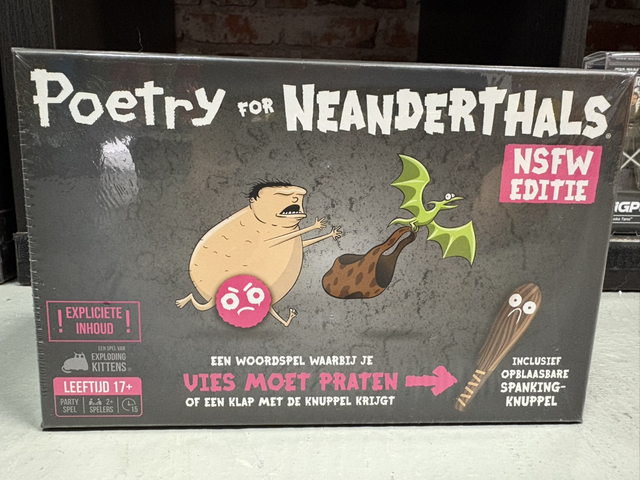 Poetry for Neanderthals NSFW – Partyspel voor volwassenen