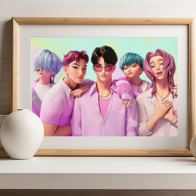 Affiche Kpop Saja Boy's