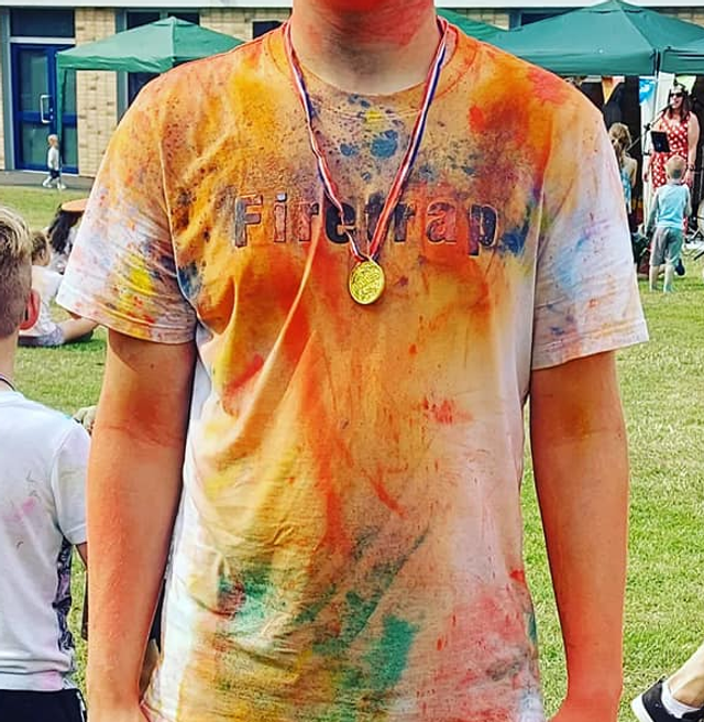 Sponsor Colour Run - Participant White t-shirts