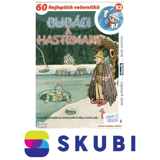 DVD Bubáci a hastrmani 1 - Kouzelný pohádkový seriál podle knížky Josefa Lady