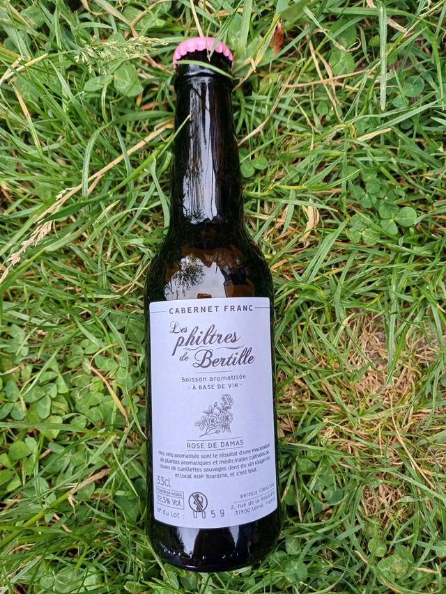 Vin rouge Rose de Damas 33cl