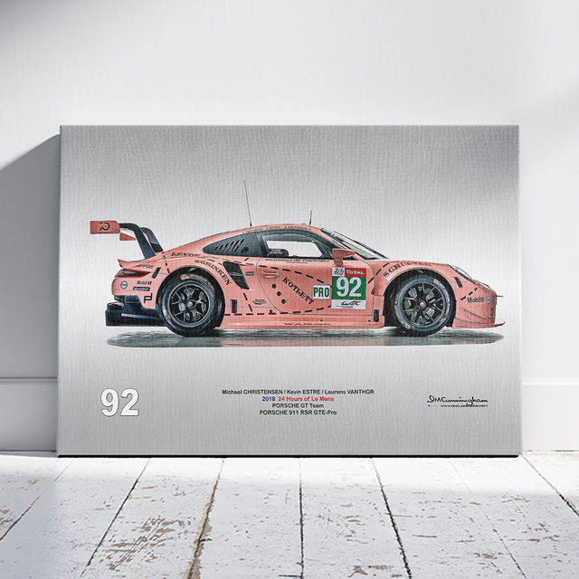 C241202 Porsche 911RSR Le Mans 2018 #92