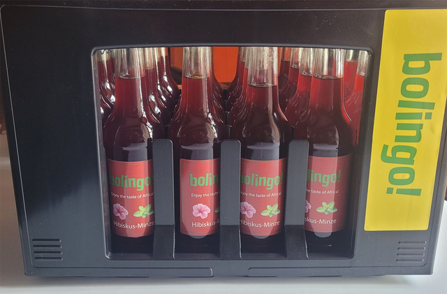 Hibiskus Minze - 24 Kasten - 0,33 l - Nur für Abholer - kein Versand