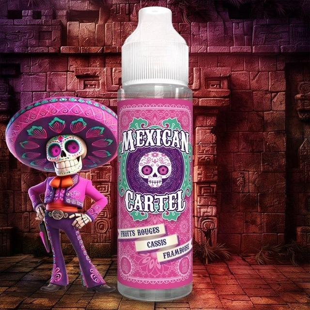 Fruits rouges Cassis Framboise Mexican Cartel 50 ml - 100 ml