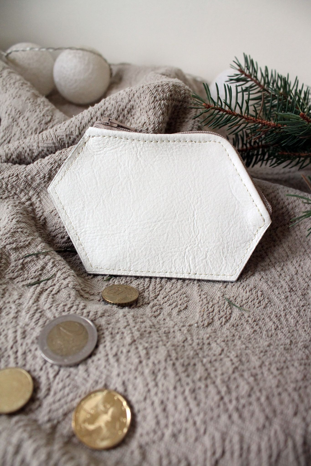 Porte-Monnaie Blanche