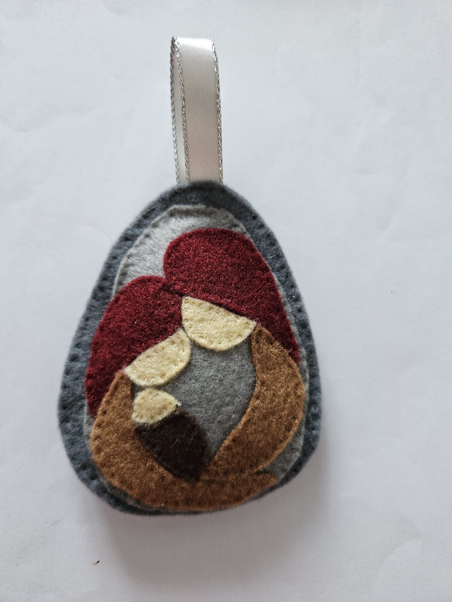 Xmas Mary and Joseph with baby Jesus