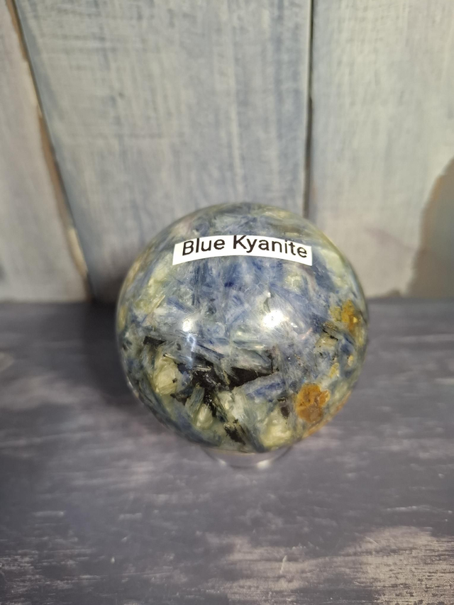 Blue Kyanite Sphere 