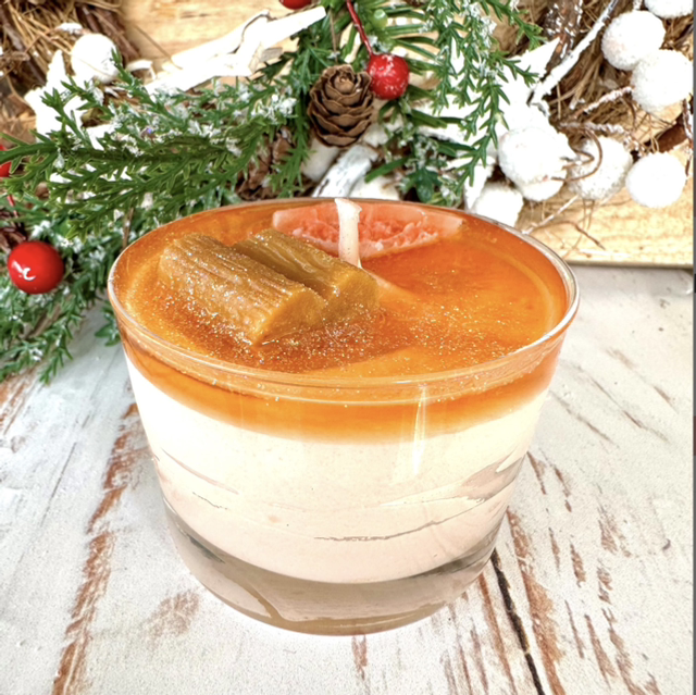 Mini verrine - Bougie de Noël