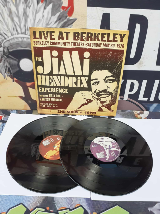 Jimi Hendrix Live @ Berkley Vinyl