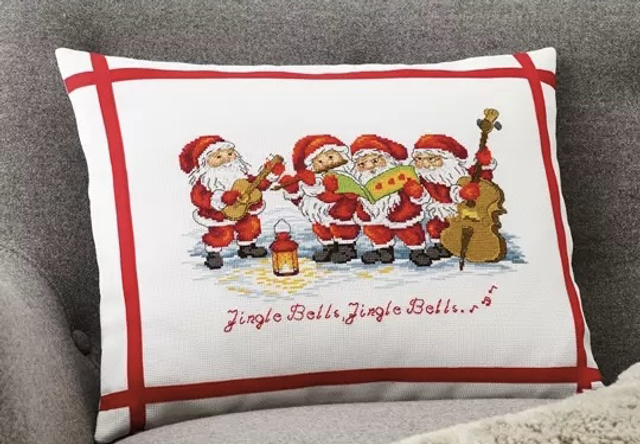 Permin Orchestra Cushion Counted Cross Stitch Kit