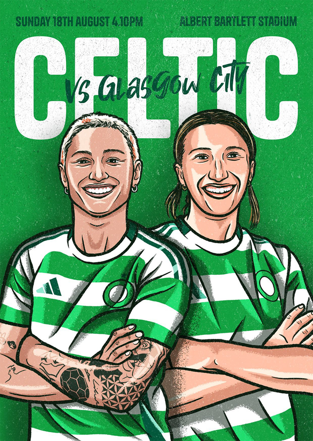 15. Luana &amp; Hana vs Glasgow City 18/08/2024